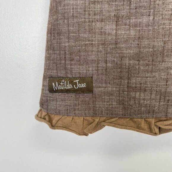 Matilda Jane Brown Ruffle Hem Skirt - Picture 7 of 10